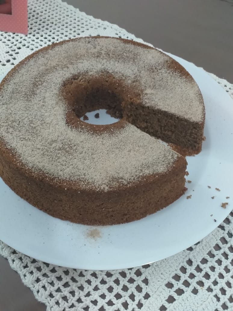 Bolo de maçã fácil e gostoso