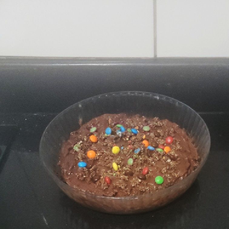 Brigadeirão confeitado