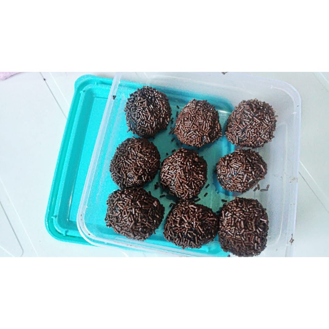 Brigadeiro da casca de banana