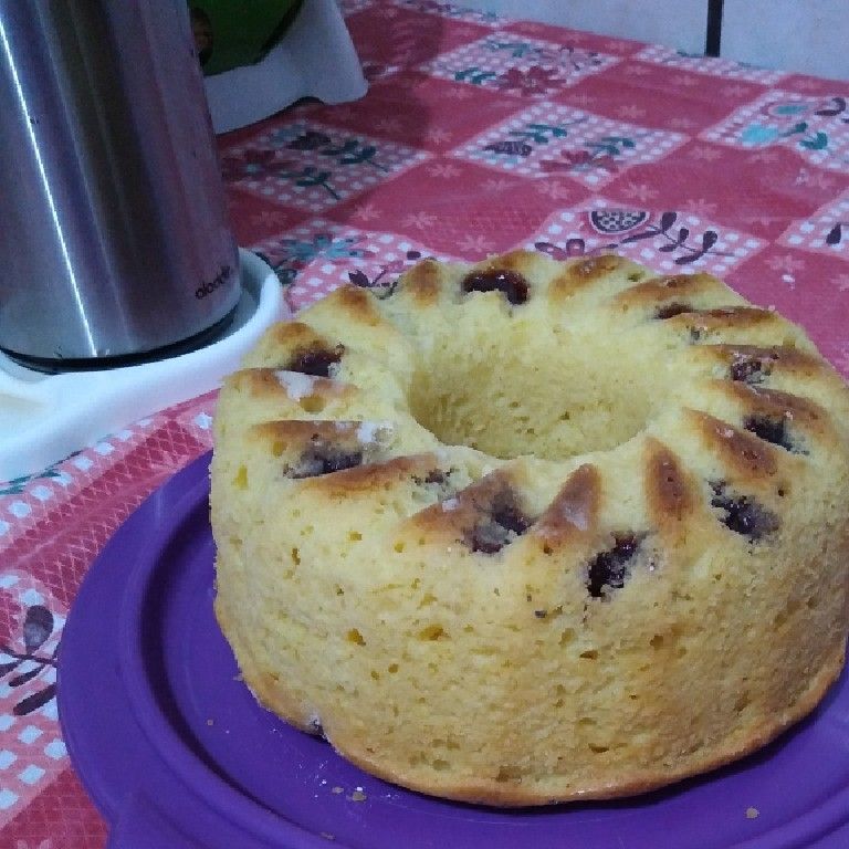 Broa de fubá com Kefir