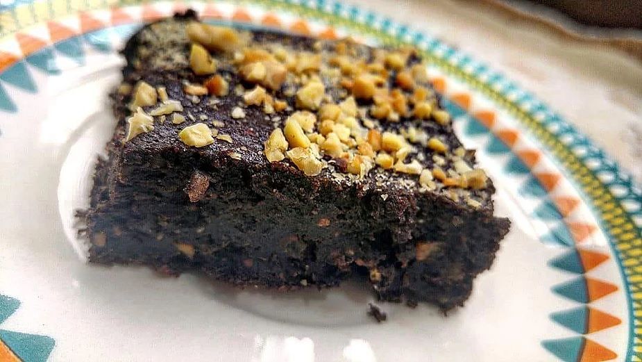 Brownie vegano