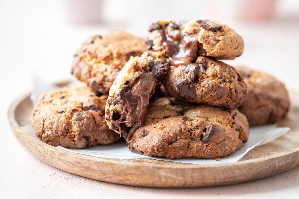 Cookie de Nutella prático