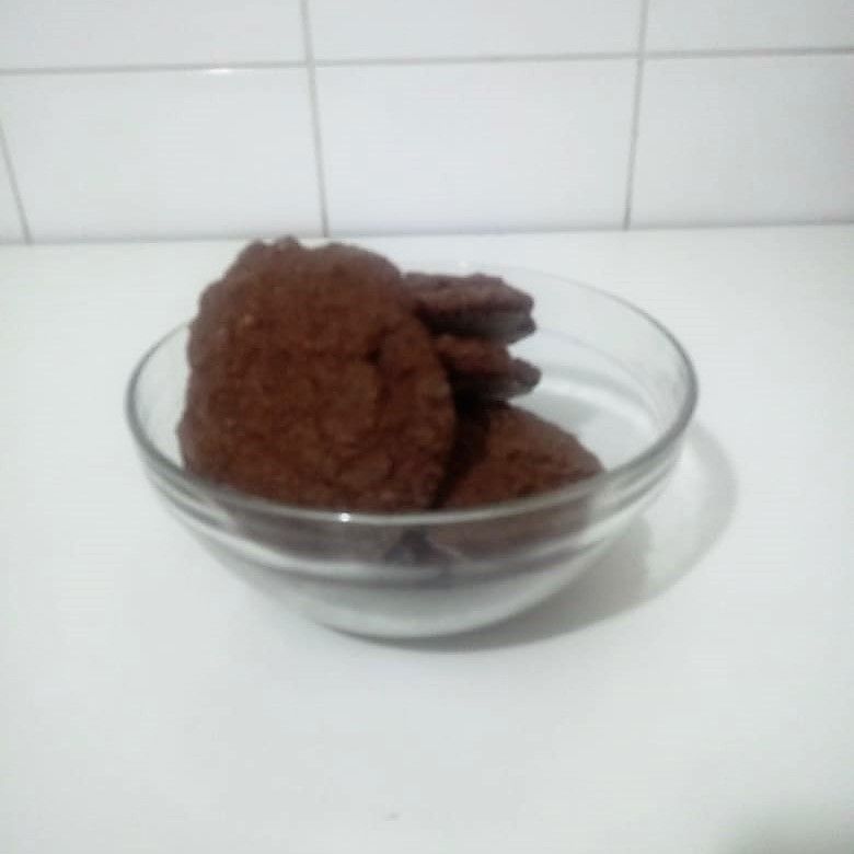 Cookies de chocolate integral