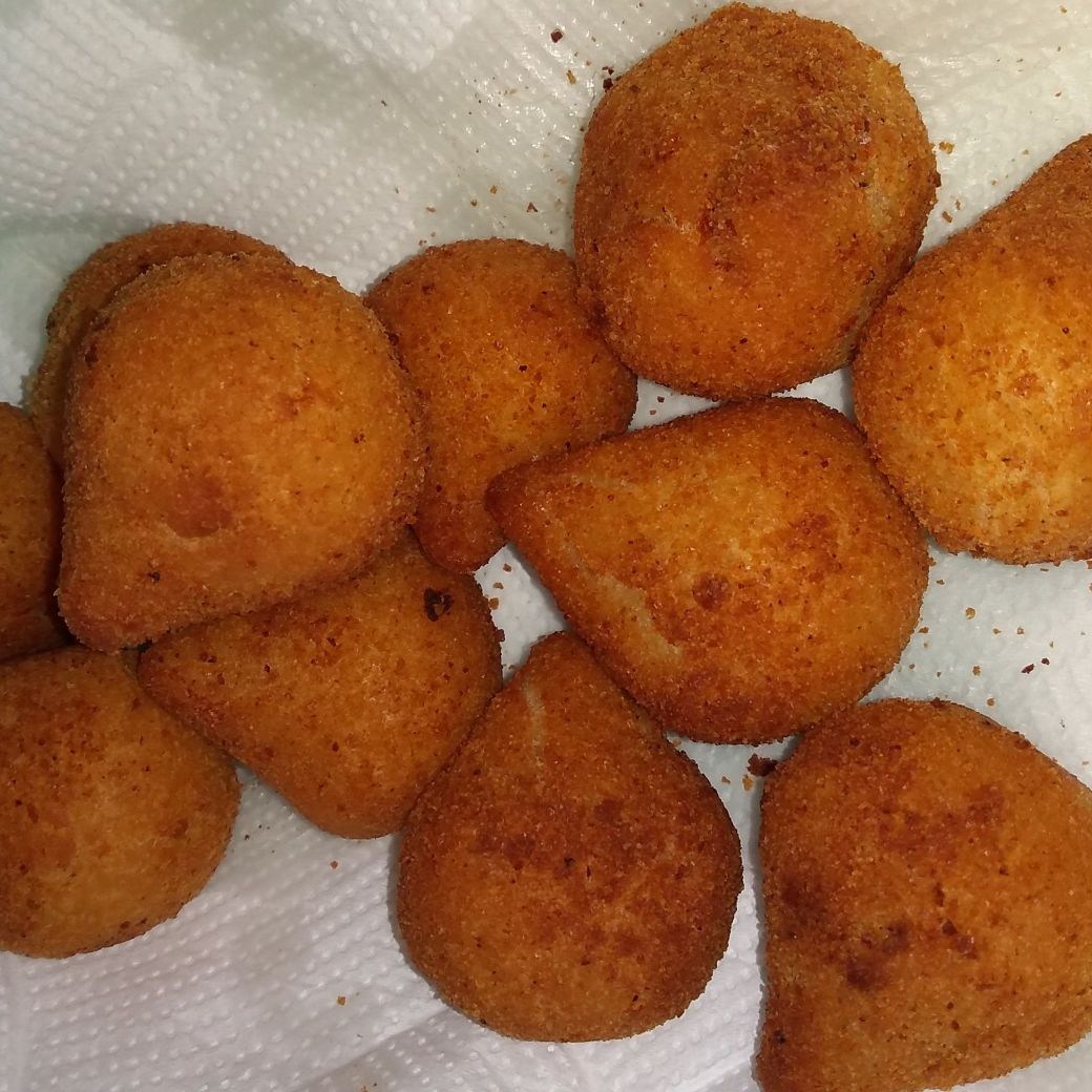 Coxinha fácil de leite