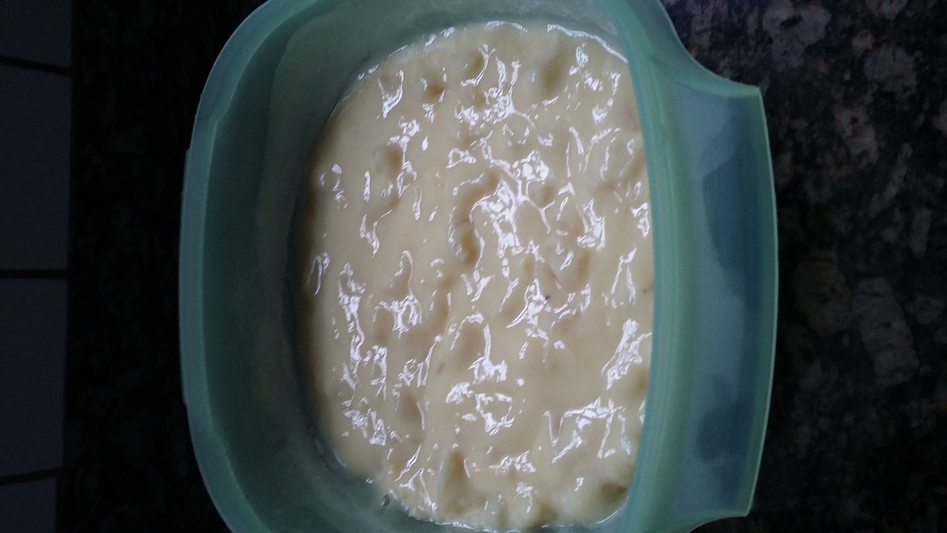 Creme gelado de abacaxi