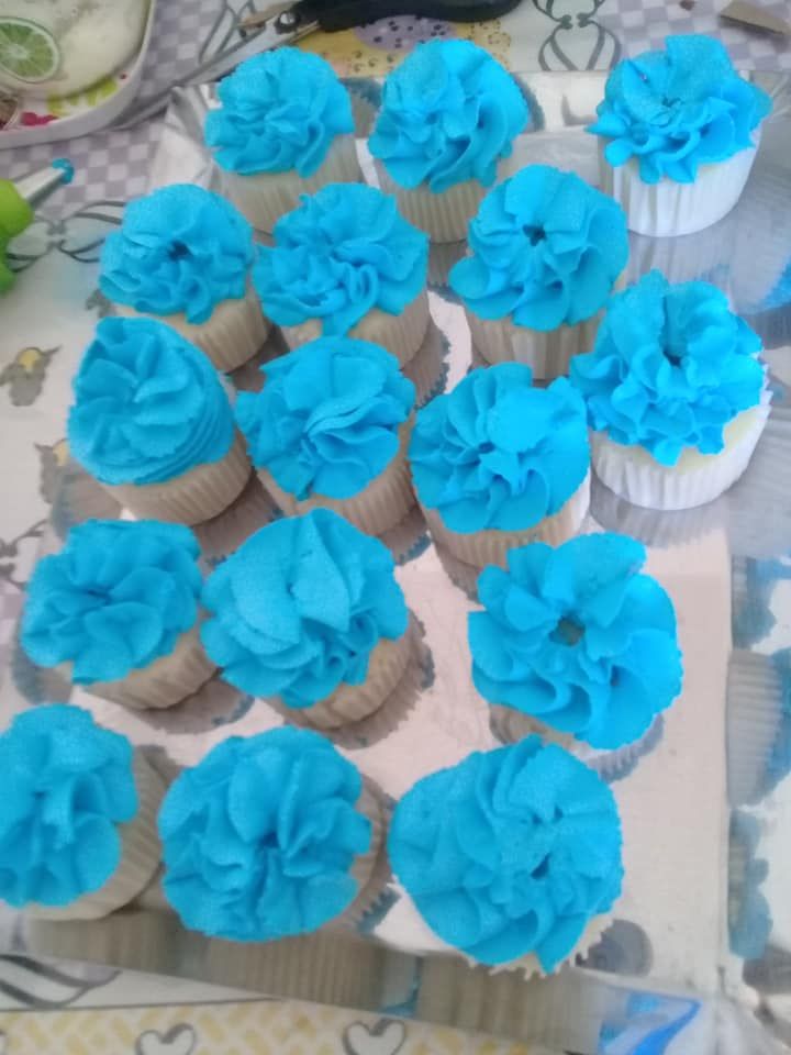 Cupcake tradicional de microondas