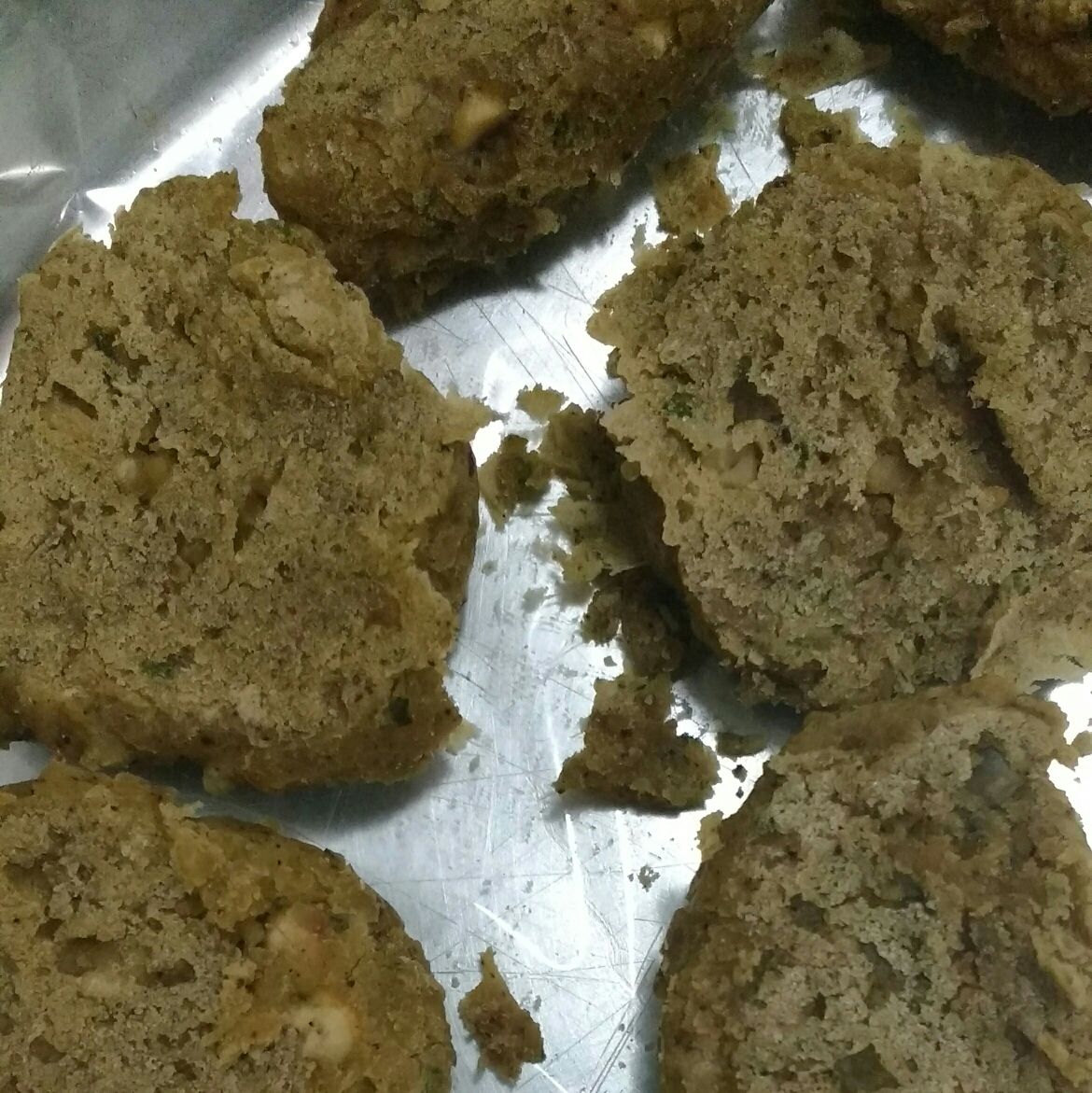 Falafel com ervilha assado