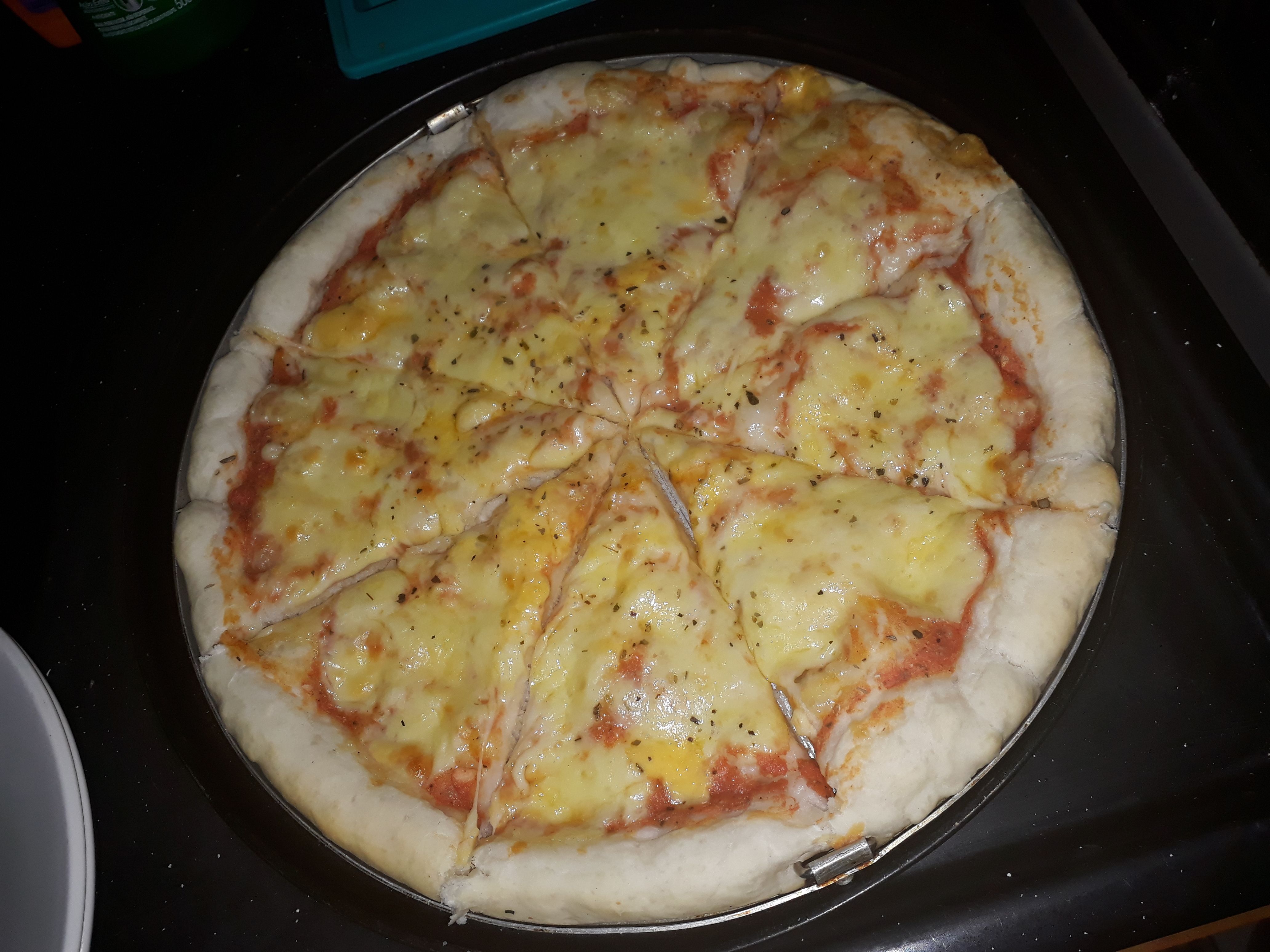 Massa de pizza simples e deliciosa