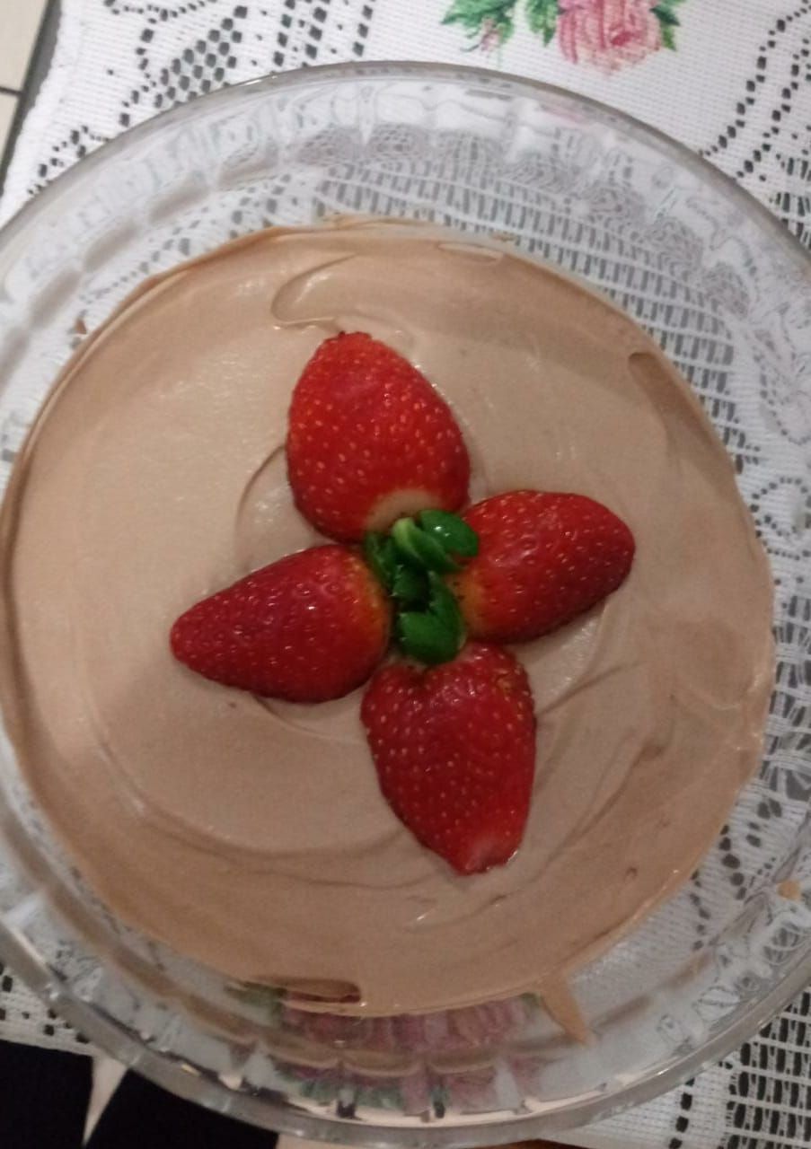 Mousse de chocolate rápido