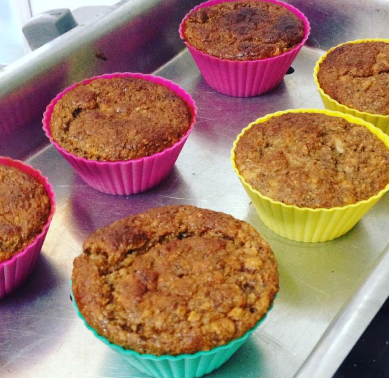 Muffin de banana integral