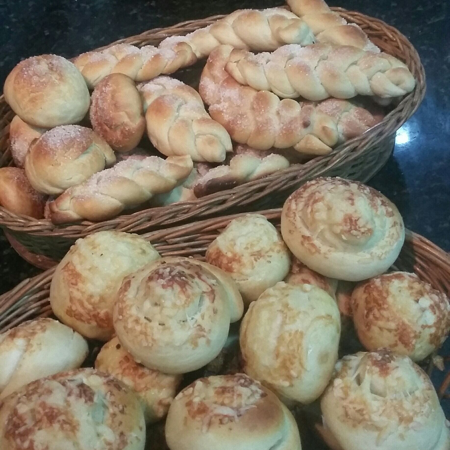 Pãezinhos para o café