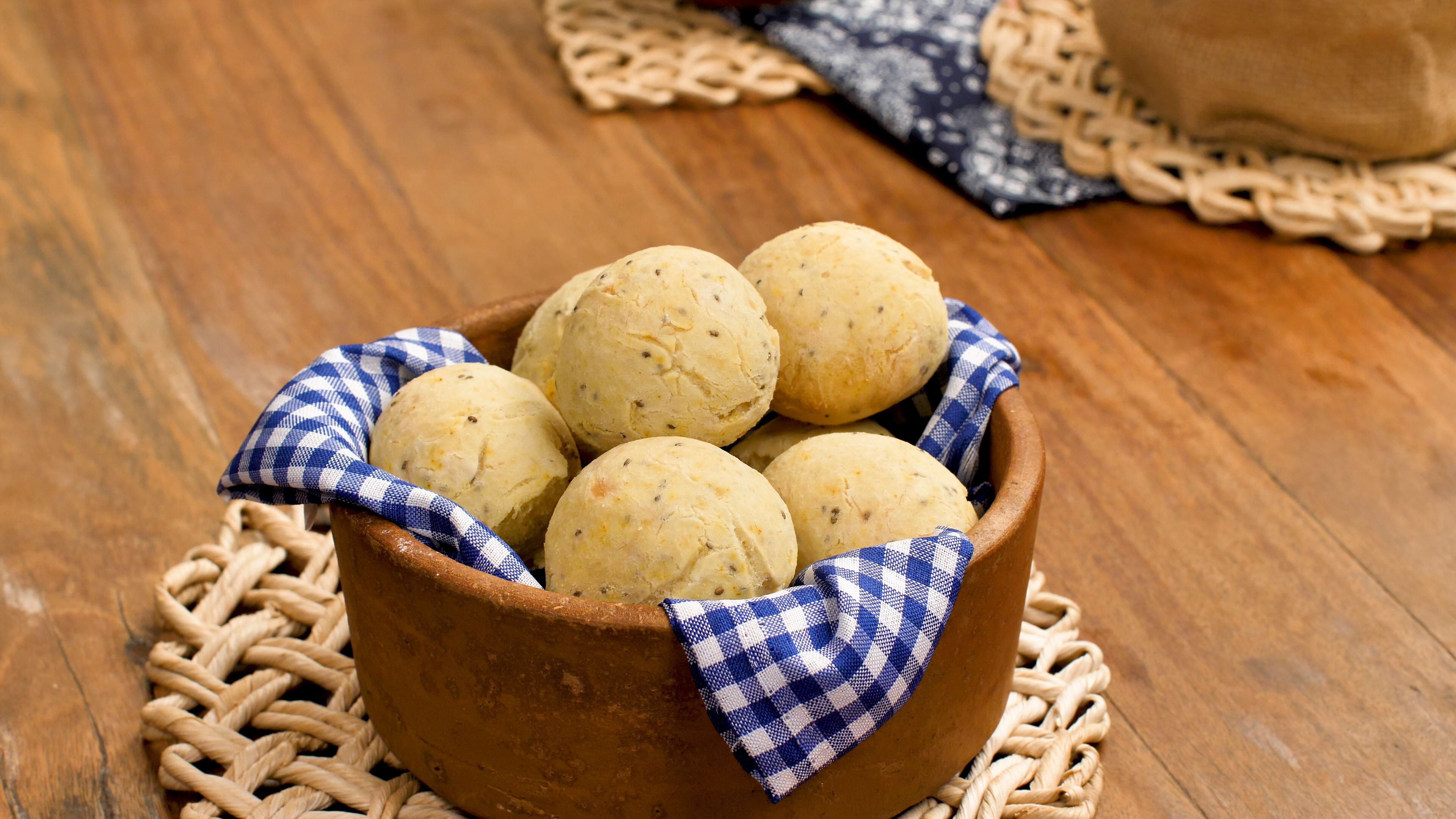 Pão de queijo de inhame