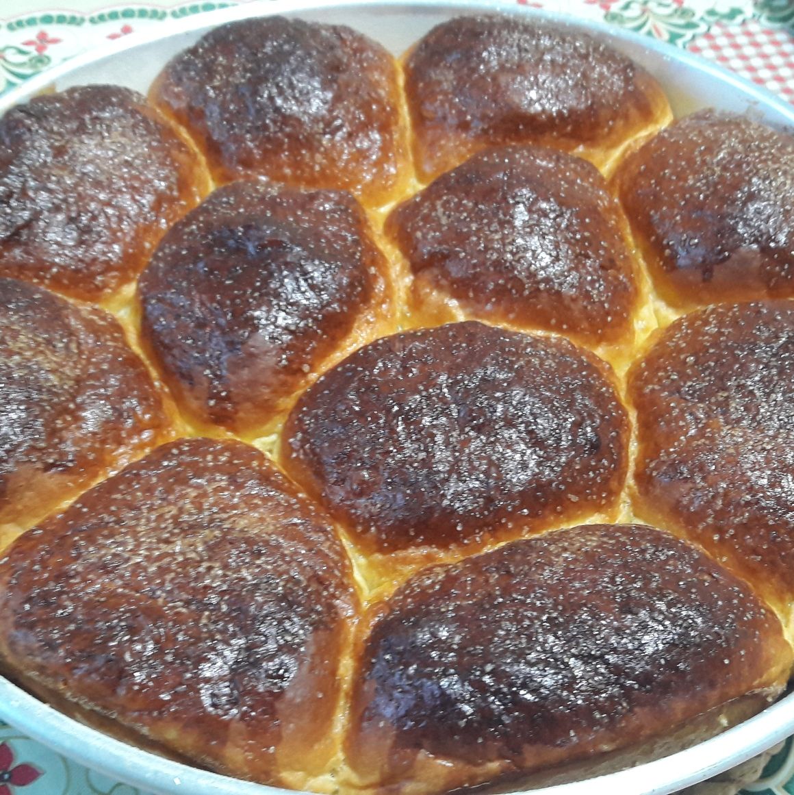 Pão doce de mandioquinha