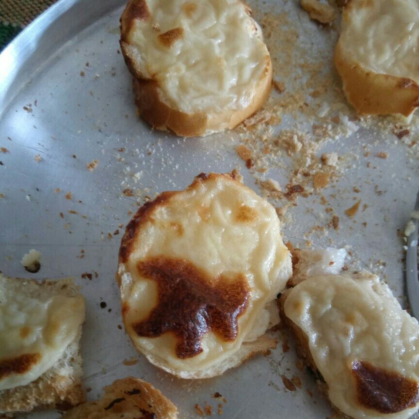 Pastinha de queijo parmesão