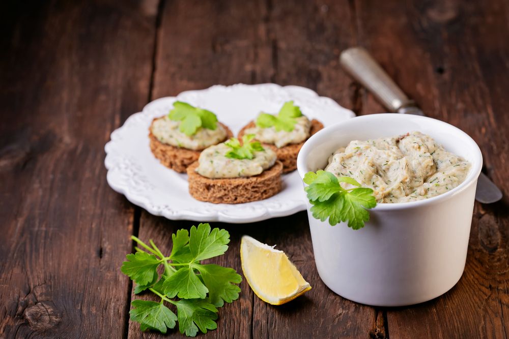 Patê de cream cheese com abacaxi