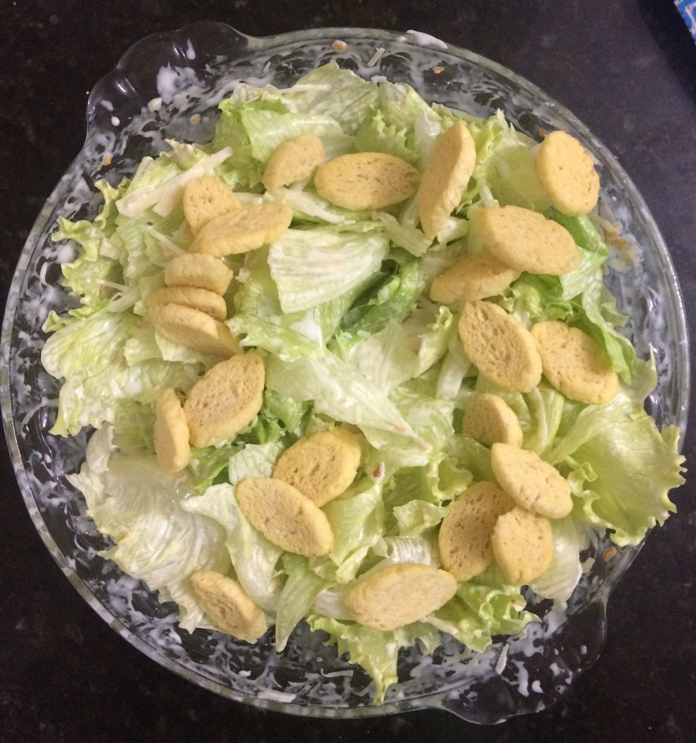 Salada Caesar simples