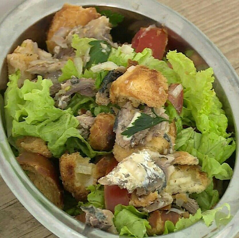 Salada de sardinha