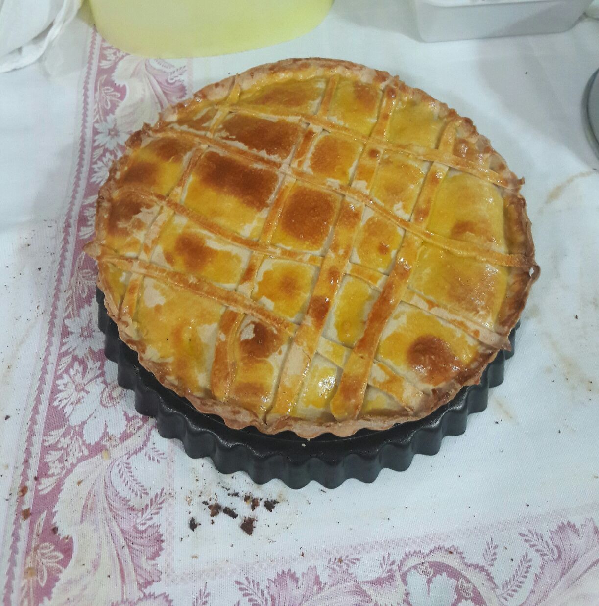 Torta cremosa frango