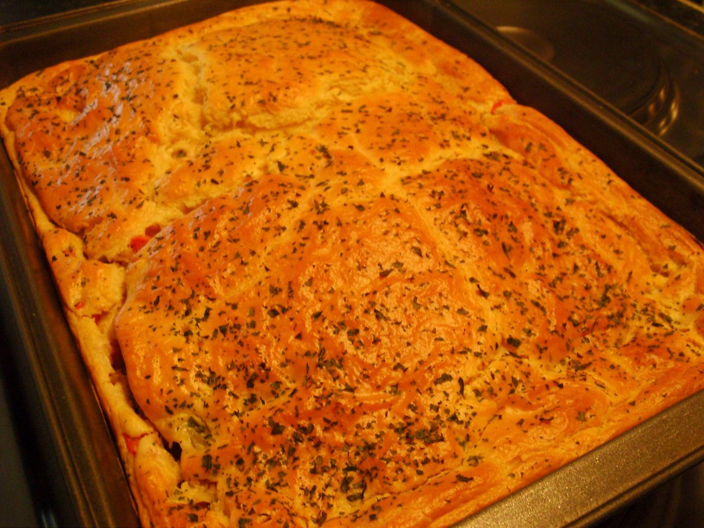 Torta de atum com azeitonas