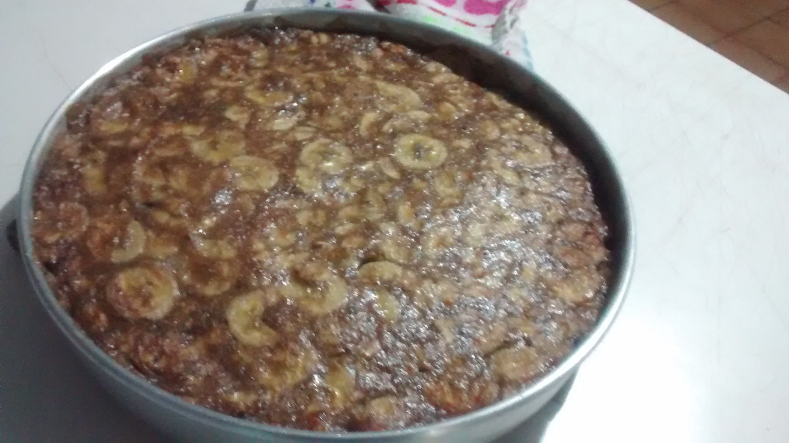 Torta de banana sem glúten