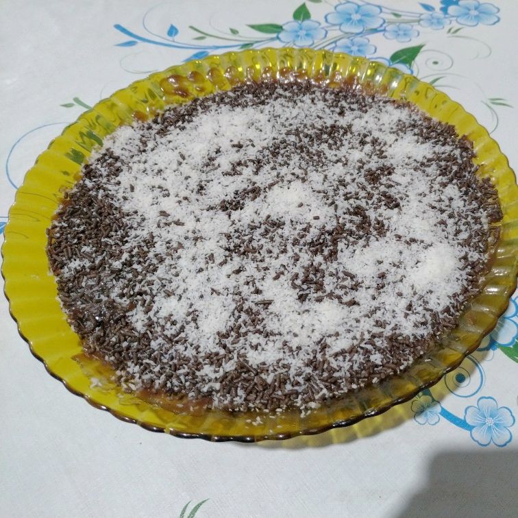 Torta de bolacha brigadeiro e branquinho